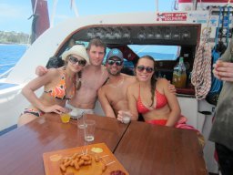 Visite de Célyne et Faf